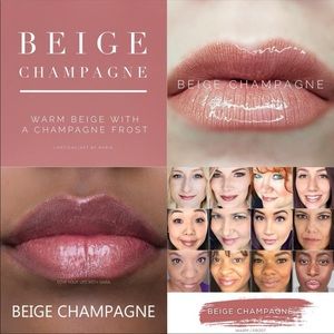 Beige champagne lipsense